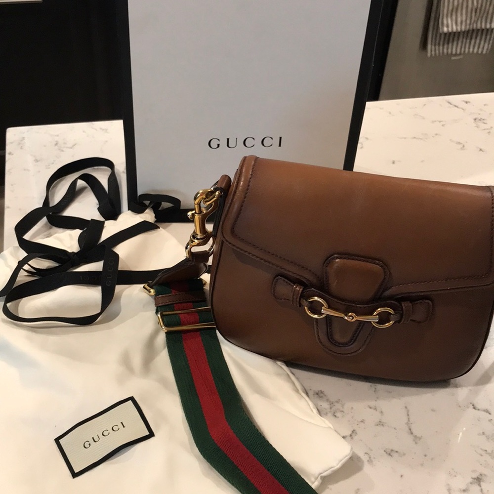Authentic Gucci Crossbody Lady Web $1450